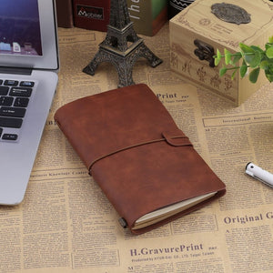 Vintage Hardcover Notebook