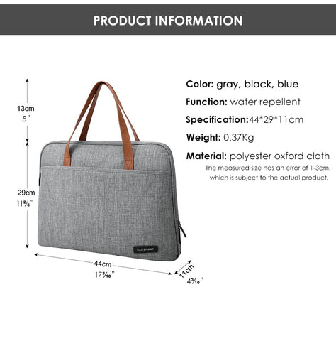 Image of BAGSMART 14 Inch Laptop Briefcase