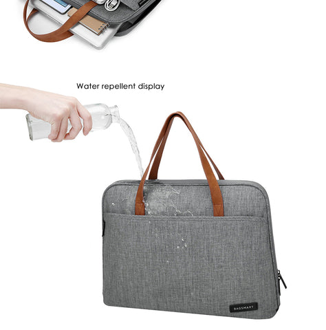 Image of BAGSMART 14 Inch Laptop Briefcase