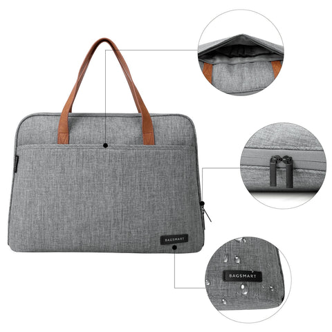 Image of BAGSMART 14 Inch Laptop Briefcase